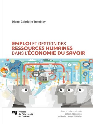 cover image of Emploi et gestion des ressources humaines dans l'économie du savoir